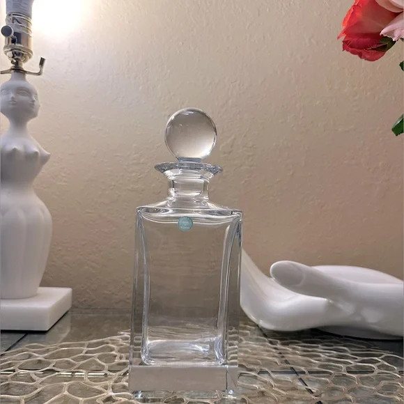 Tiffany Co Classic Square decanter